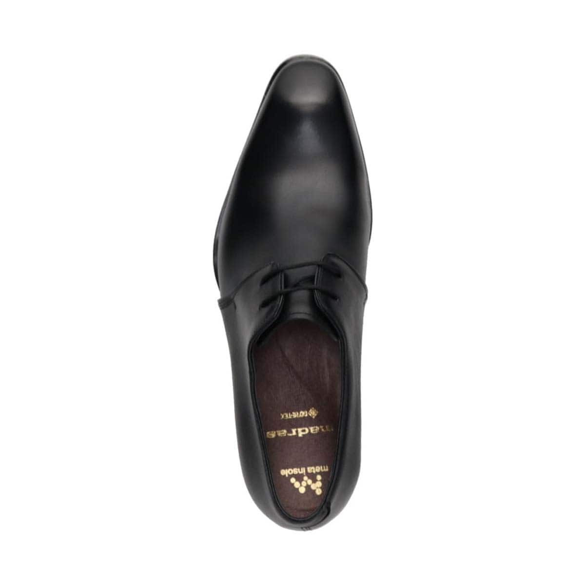 【GORE-TEX】マドラス madras メタインソール搭載シューズ  ゴアテックス 外羽根プレーントゥドレスシューズ　M736GMT BLACK 25.0