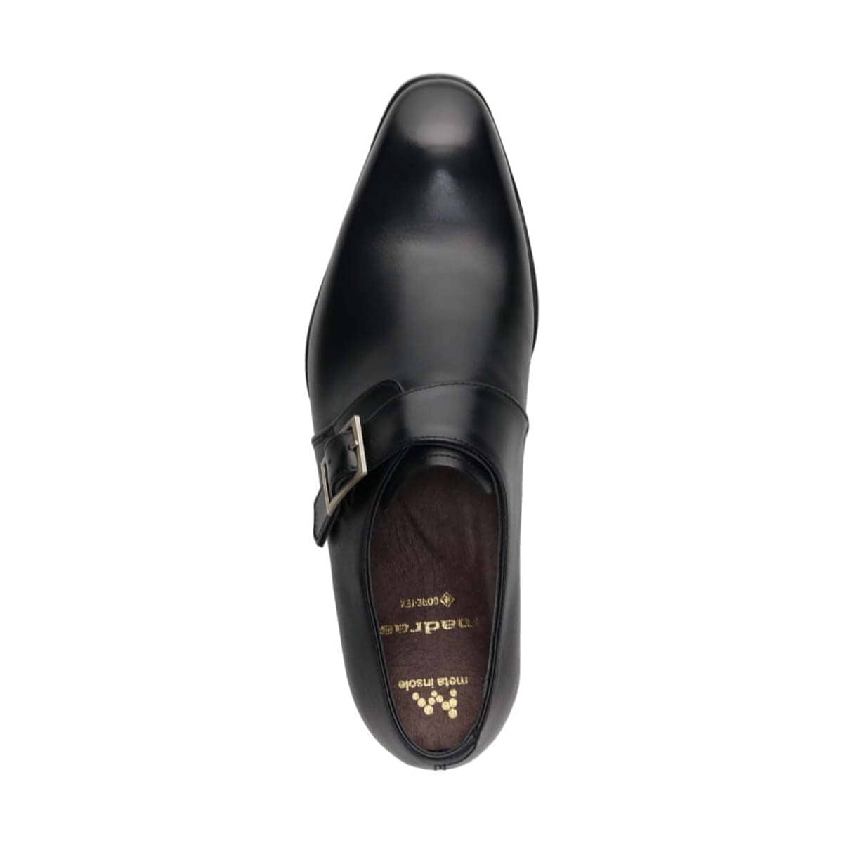 【GORE-TEX】マドラス madras 特許 リカバリーメタインソール搭載シューズ  ゴアテックス モンクストラップドレスシューズ　M737GMT BLACK 25.0