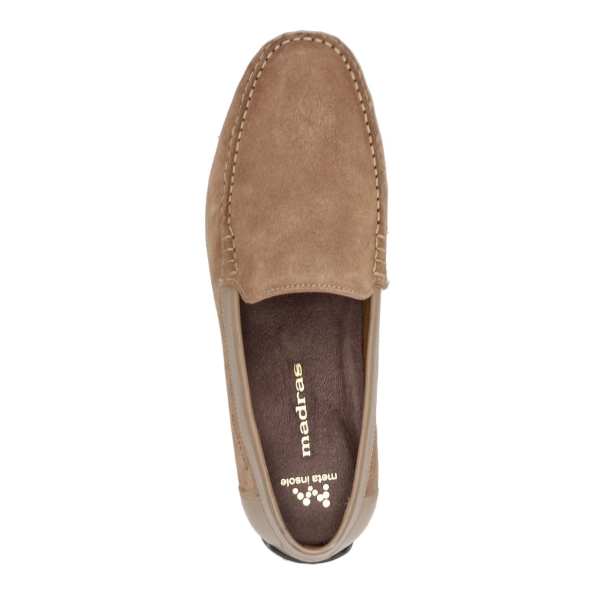 マドラス madras metaインソール meta insole  ドライビングスリッポンシューズ M8614MT BEIGE-SILKY 25.0