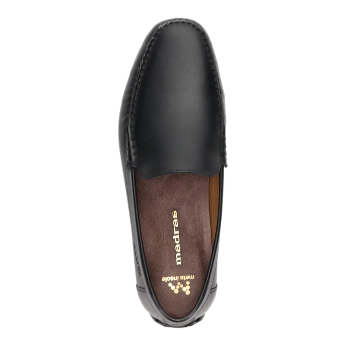 マドラス madras metaインソール meta insole  ドライビングスリッポンシューズ M8614MT BLACK 25.0