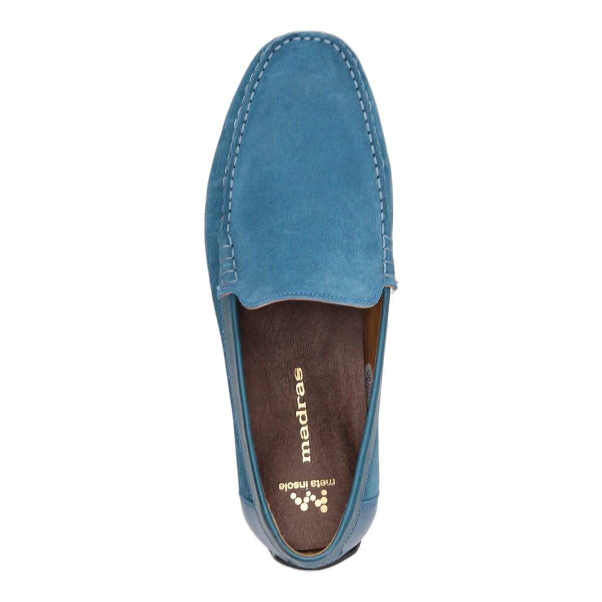 マドラス madras metaインソール meta insole  ドライビングスリッポンシューズ M8614MT L-BLUE-S 25.0