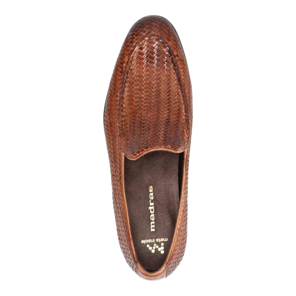 マドラス madras メタインソール meta insole  スリッポンドレスカジュアルシューズ M8635MT BROWN 25.0