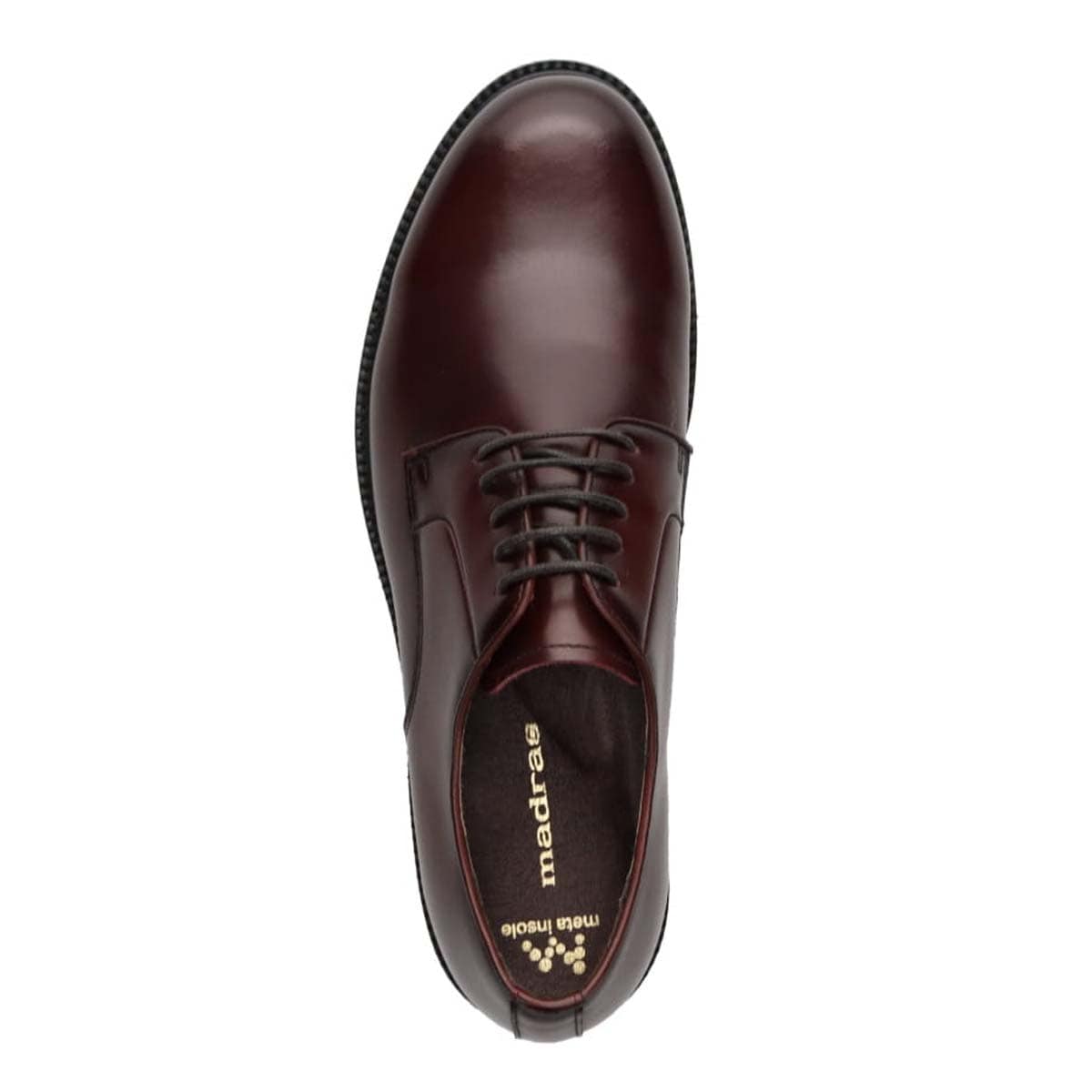 マドラス madras metaインソール搭載シューズ  外羽根プレーントゥドレスシューズ　M881MT BORDEAUX 25.0
