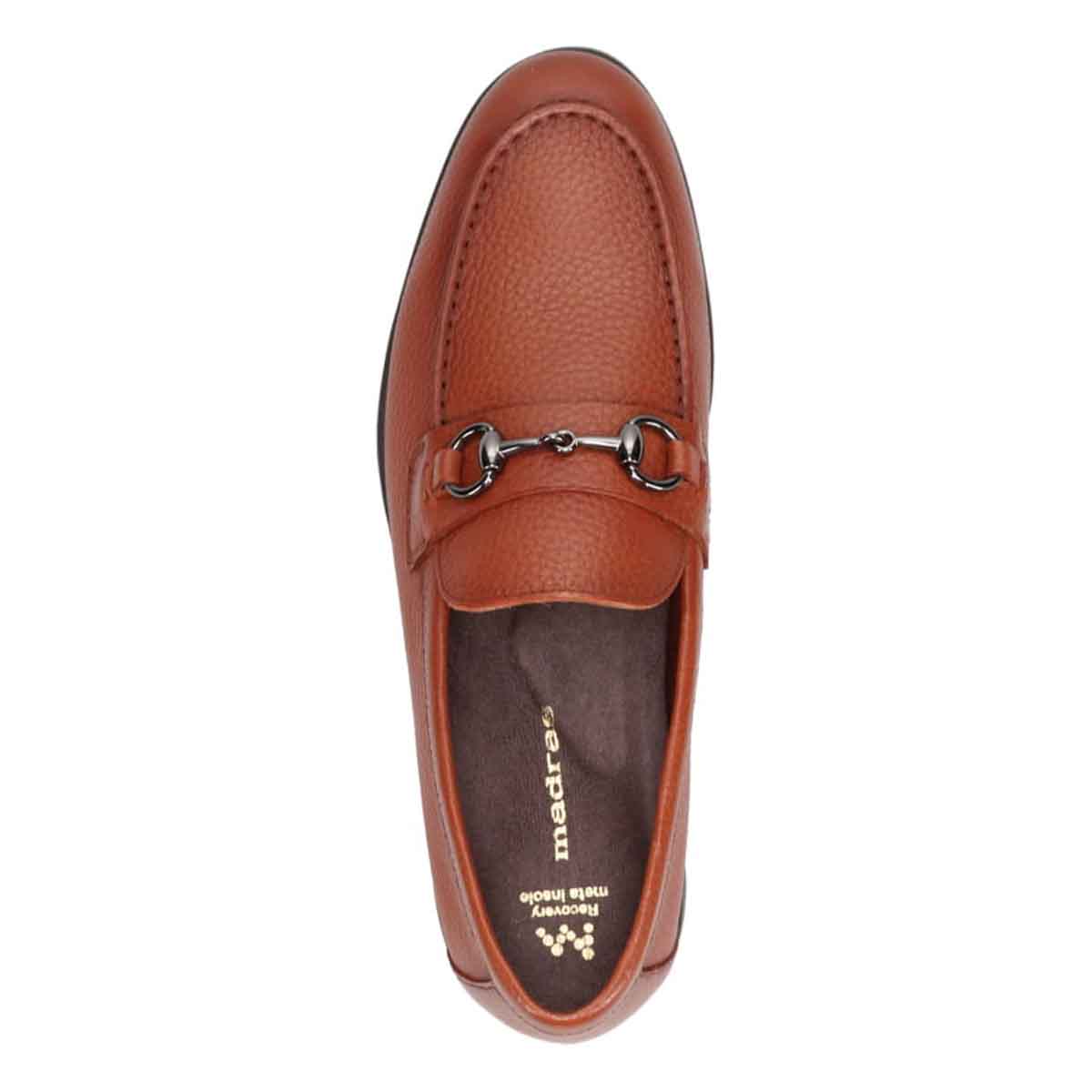 マドラス madras 特許 Recovery meta insole搭載シューズ　キップレザー ビットローファー　M8890MT BROWN 25.0