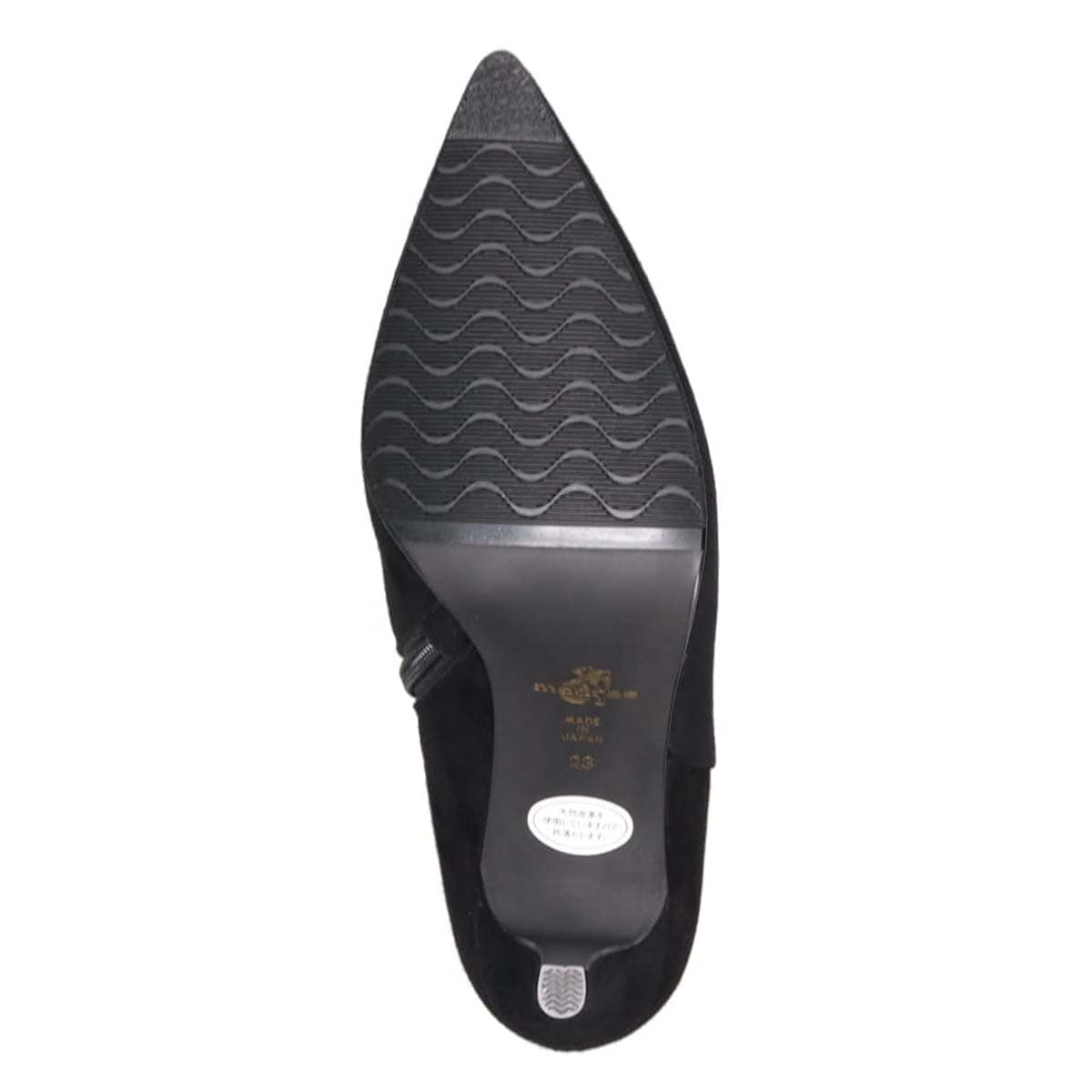 マドラス madras 特許 metaインソール搭載 圧倒的な安定感の品格漂う 美脚ブーツ　MAL9113MT BLACK-SILKY 23.0