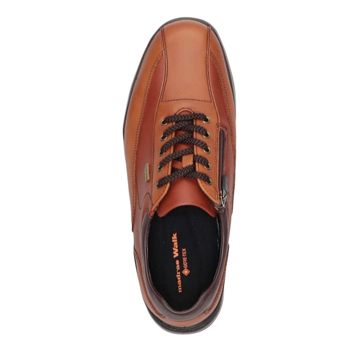 【GORE-TEX】マドラスウォーク madrasWalk　全天候快適　レースアップタウンカジュアルシューズ　MW7400 L-BROWN/BROWN 25.0