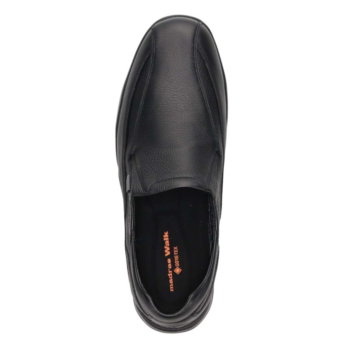 【GORE-TEX】マドラスウォーク madrasWalk　全天候快適　スリッポンタウンカジュアルシューズ　MW7401 BLACK 25.0