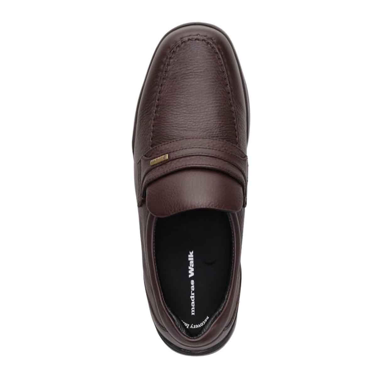 【GORE-TEX】マドラスウォーク madras Walk 「Recovery Shiatsu Insole」搭載で指圧効果により血行をよくする。　全天候快適 ゴアテックスシューズ　MW7402R D-BROWN 25.0