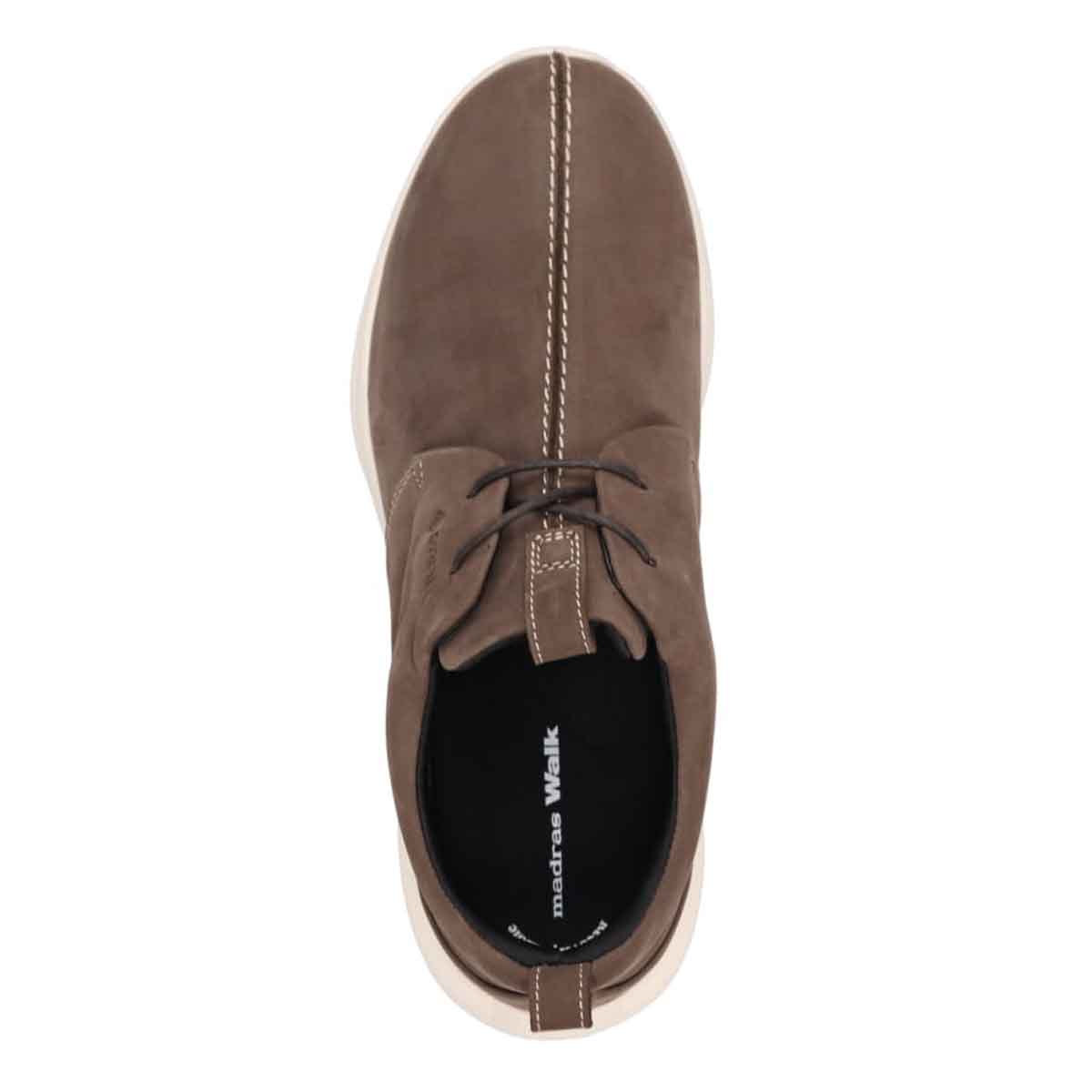 【GORE-TEX】マドラスウォーク madras Walk 「Recovery Shiatsu Insole」搭載で指圧効果により血行をよくする。　全天候快適な ゴアテックスレザースニーカー　MW7601R D-BROWN-N 25.0