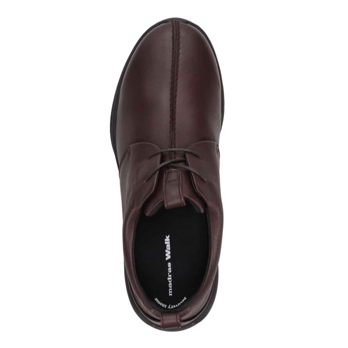 【GORE-TEX】マドラスウォーク madras Walk 「Recovery Shiatsu Insole」搭載で指圧効果により血行をよくする。　全天候快適な ゴアテックスレザースニーカー　MW7601R D-BROWN 25.0