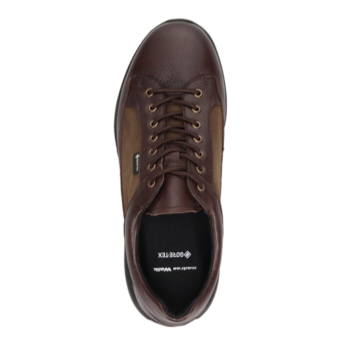 【GORE-TEX】マドラスウォーク madrasWalk　全天候快適なレザースニーカー　MW7602 D-BROWN/C 25.0