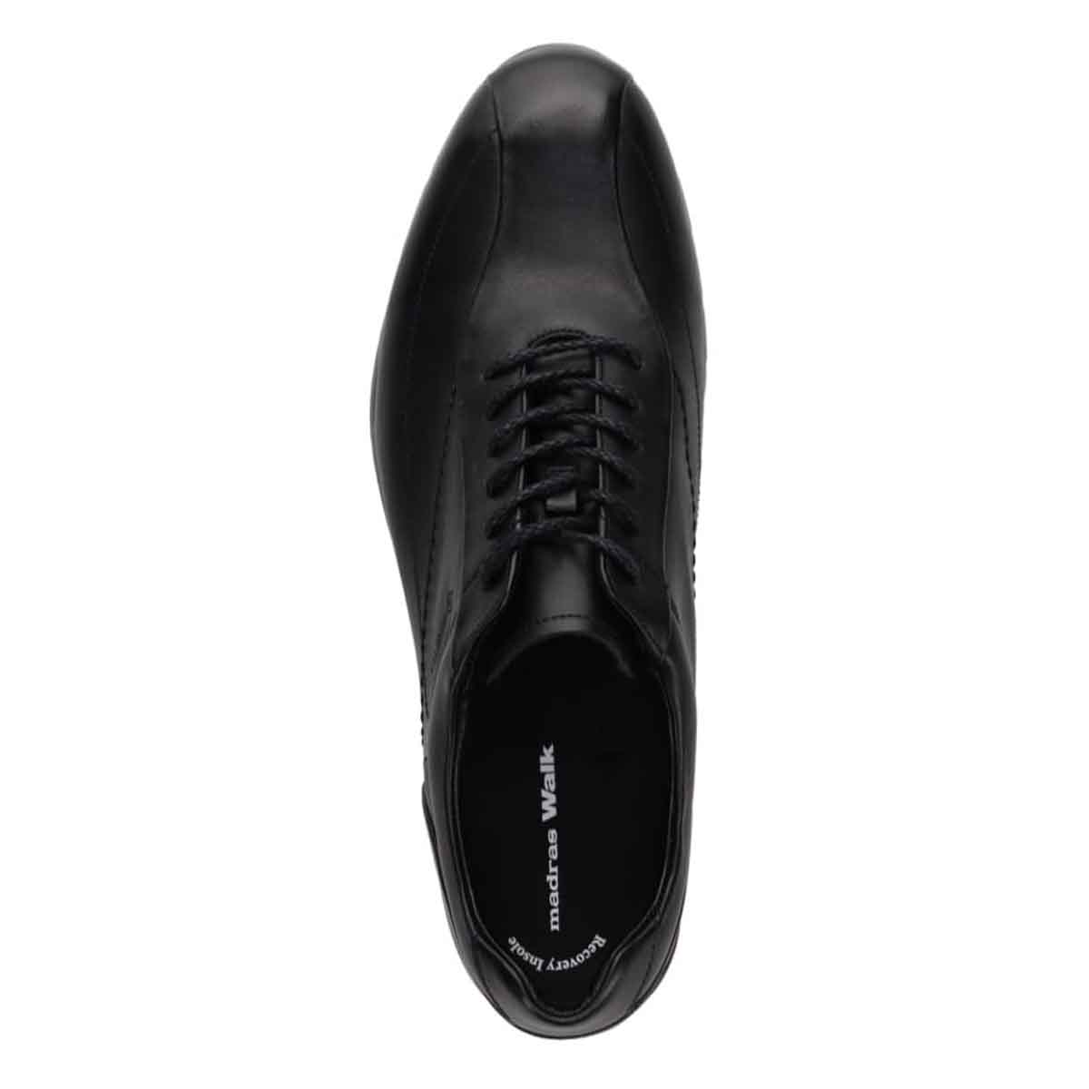 【GORE-TEX】マドラスウォーク madras Walk 「Recovery Shiatsu Insole」搭載で指圧効果により血行をよくする。　全天候快適　カジュアルシューズ　MW7700R BLACK 25.0