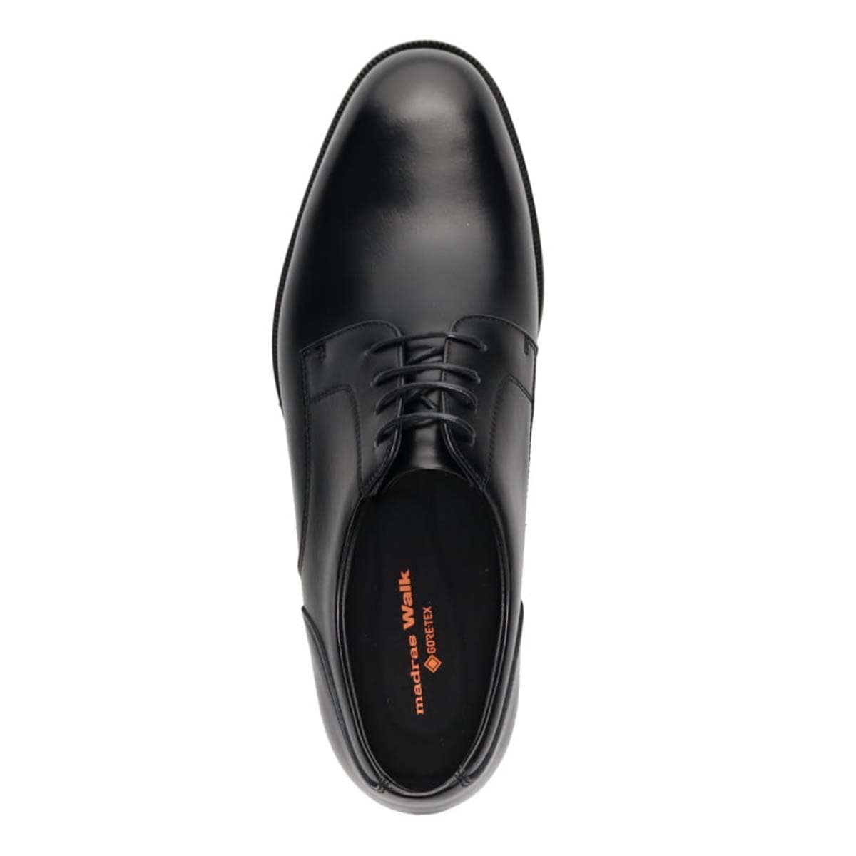 【GORE-TEX】マドラスウォーク madras Walk ゴアテックス 外羽根プレーントゥ ビジネスシューズ MW7822 BLACK 25.0
