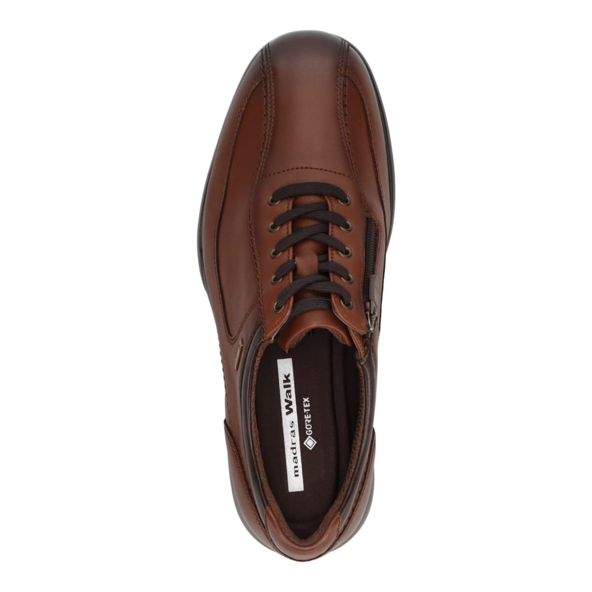 【GORE-TEX 】 マドラスウォーク madras Walk 雨に強く蒸れにくい レースアップ・ウォーキングスニーカー MW8400 L-BROWN 25.0