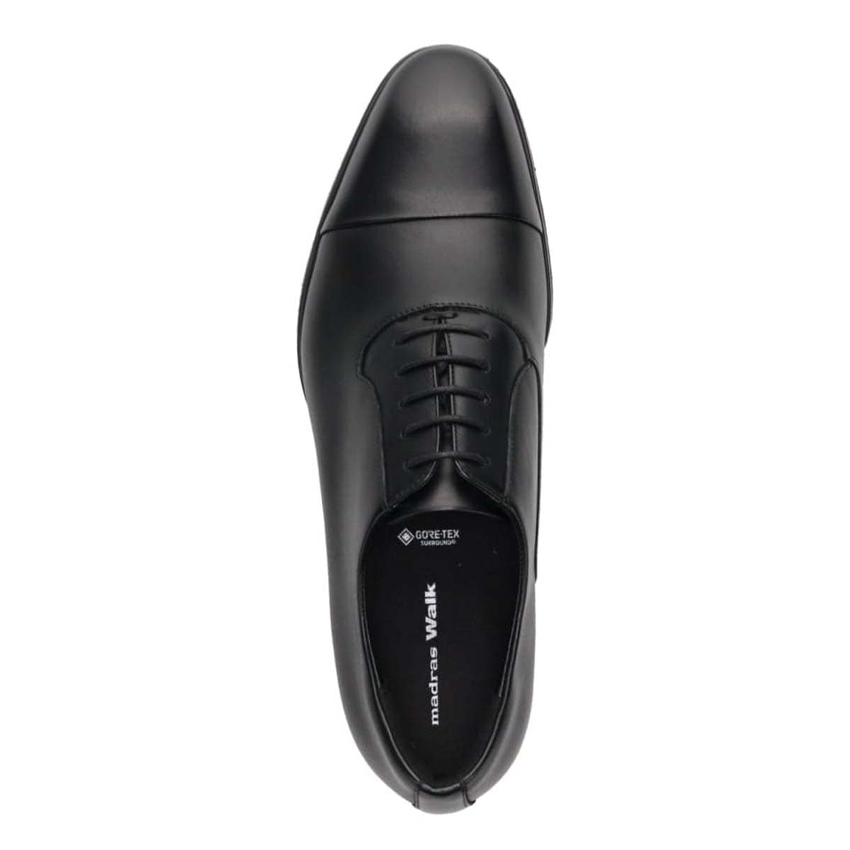 【GORE-TEX】マドラスウォーク madras Walk ゴアテックス サラウンド フットウェア 内羽根ストレートチップドレスシューズ　MW9630S BLACK 25.0