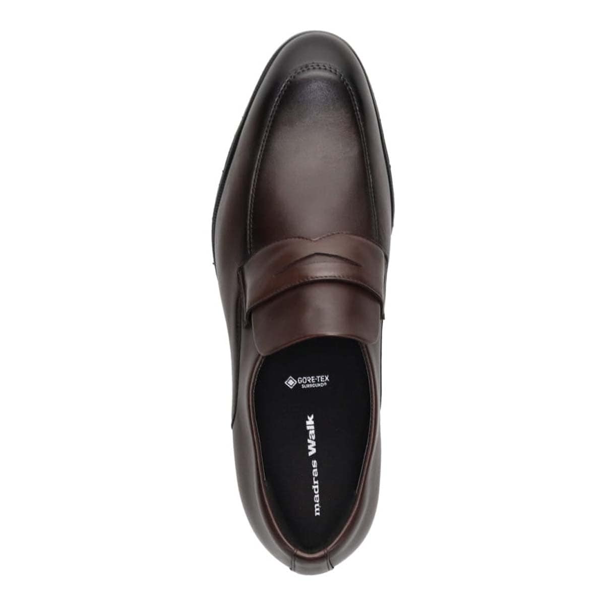 【GORE-TEX】マドラスウォーク madras Walk ゴアテックス サラウンド フットウェア　コインローファー　MW9643S D-BROWN 25.0