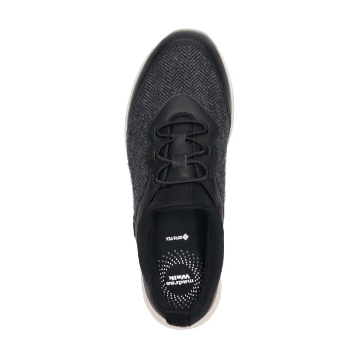 【GORE-TEX】 通勤快適 マドラスウォーク madras Walk  トラベルウォーキングにもお勧め！ 疲れない快適軽量スニーカー MWL1004S BLACK-TX 23