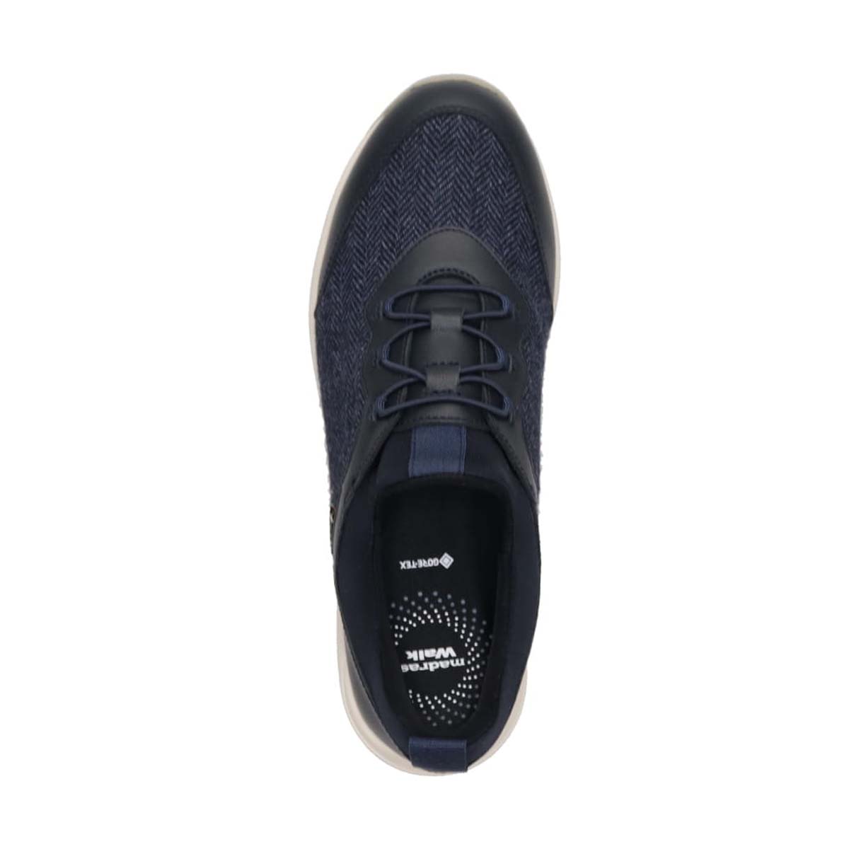 【GORE-TEX】 通勤快適 マドラスウォーク madras Walk  トラベルウォーキングにもお勧め！ 疲れない快適軽量スニーカー MWL1004S D-NAVY-Tex 23
