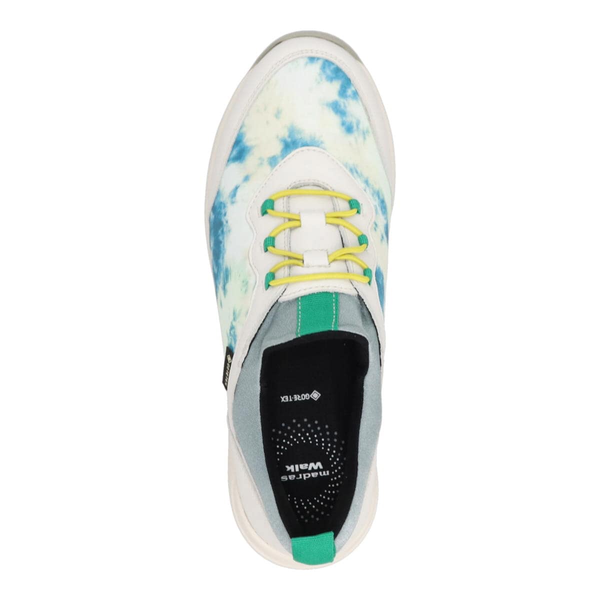 【GORE-TEX】 通勤快適 マドラスウォーク madras Walk  トラベルウォーキングにもお勧め！ 疲れない快適軽量スニーカー MWL1004V GREEN-MULTI 23.0