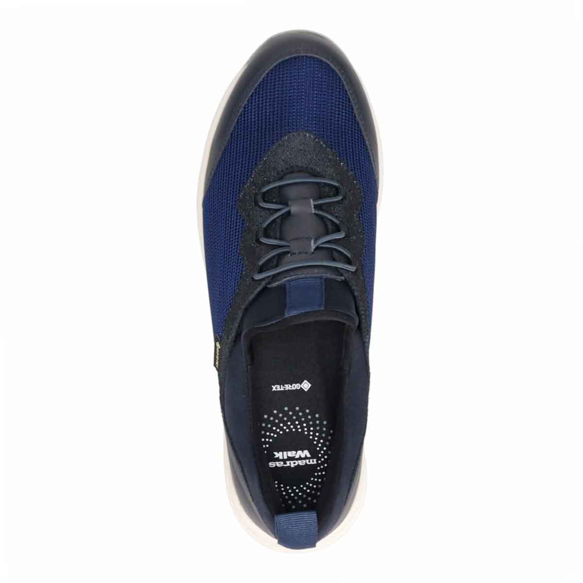 【GORE-TEX】 通勤快適 マドラスウォーク madras Walk  トラベルウォーキングにもお勧め！ 疲れない快適軽量スニーカー MWL1004V NAVY 23.0
