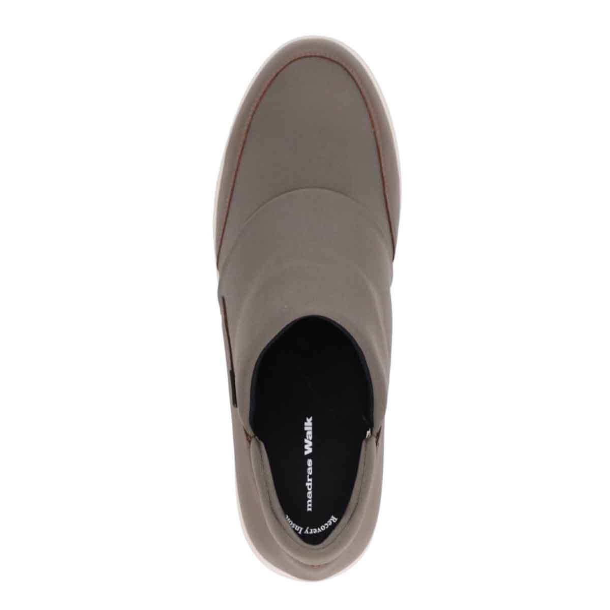 【GORE-TEX】マドラスウォーク madras Walk 「Recovery Shiatsu Insole」搭載で指圧効果により血行をよくする。 シンプルなデザインでさまざまなスタイルに合わせやすい！通勤・きれい目 ゴアテックススリッポンスニーカー MWL1008R OAK 23.0