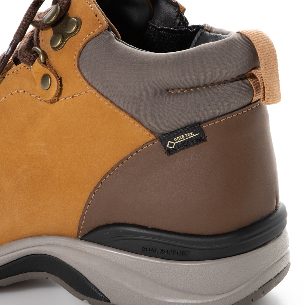 【GORE-TEX】マドラスウォーク madras Walk アウトドアテイストのトレッキングシューズ MWL1013 CAMEL 23.0