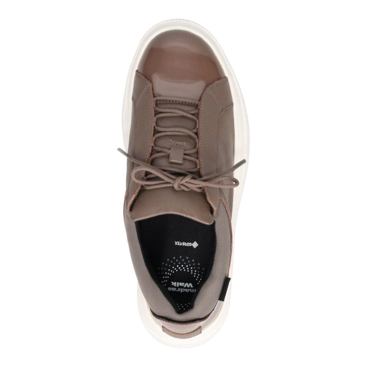 【GORE-TEX】マドラスウォーク madras Walk　厚底レザーレースアップスニーカー  MWL1025 OAK 23.0