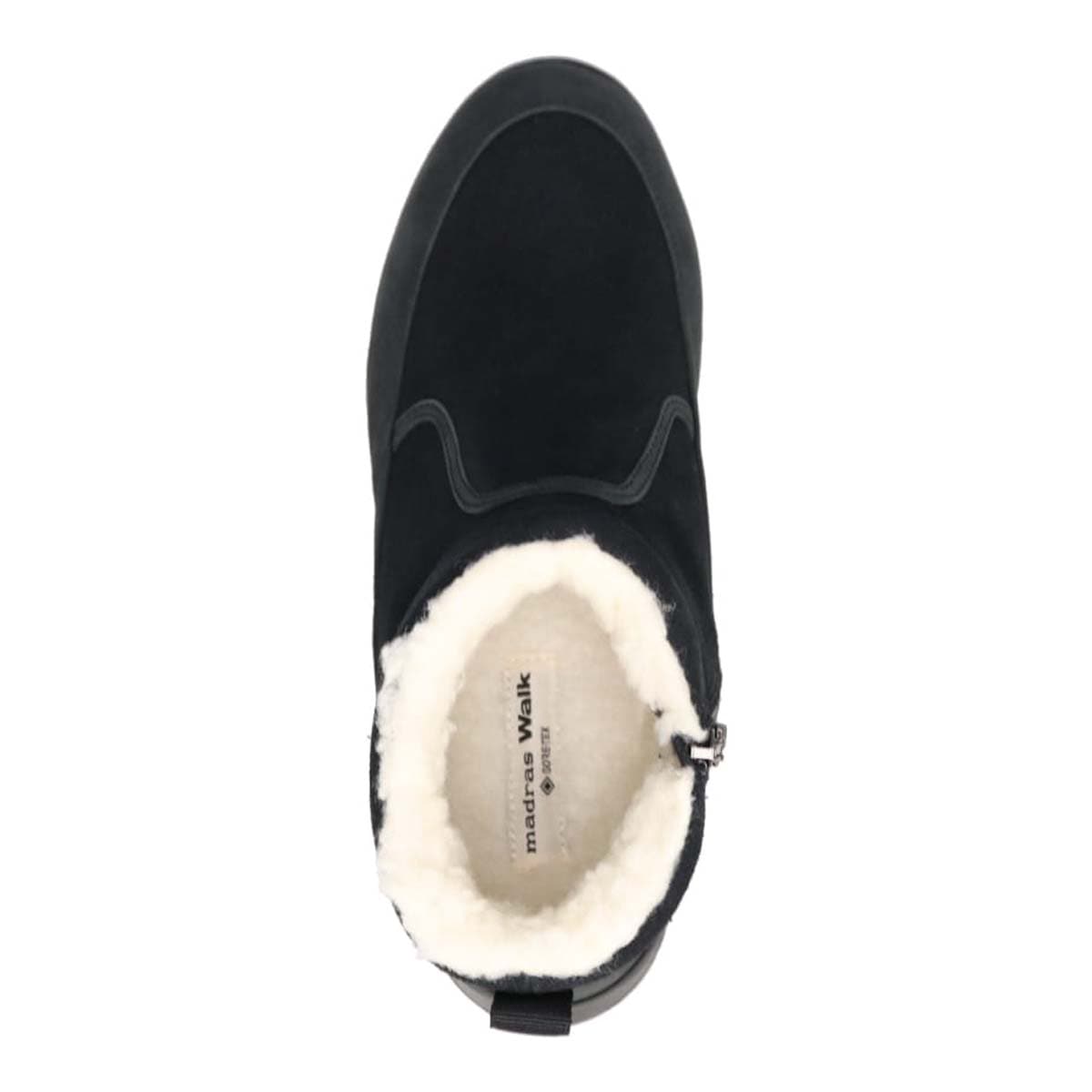【GORE-TEX】マドラスウォーク madras Walk  ムートン調カジュアルブーツ  MWL1028 BLACK 23.0