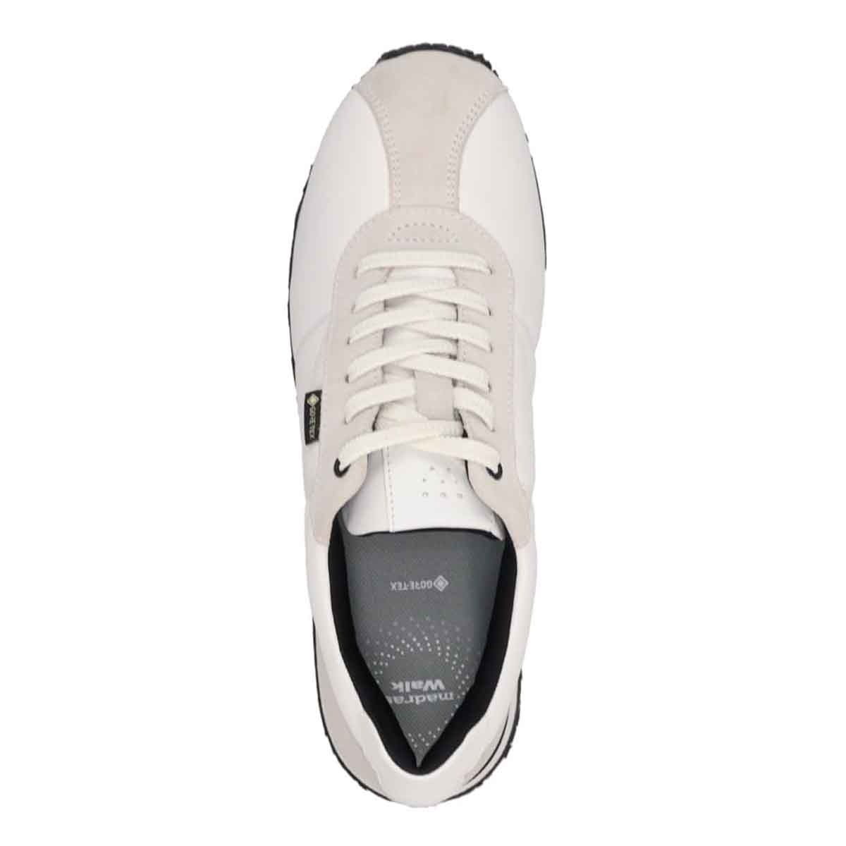 【GORE-TEX】マドラスウォーク madras Walk  防水・透湿機能 シープレザースニーカー　MWL1030A WHITE 23.0