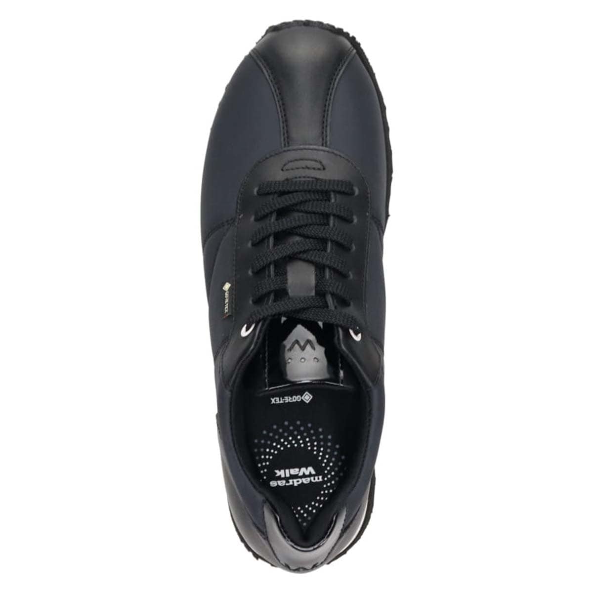 【GORE-TEX】マドラスウォーク madras Walk  防水・透湿機能 ナイロンスニーカー　MWL1030 BLACK 23.0