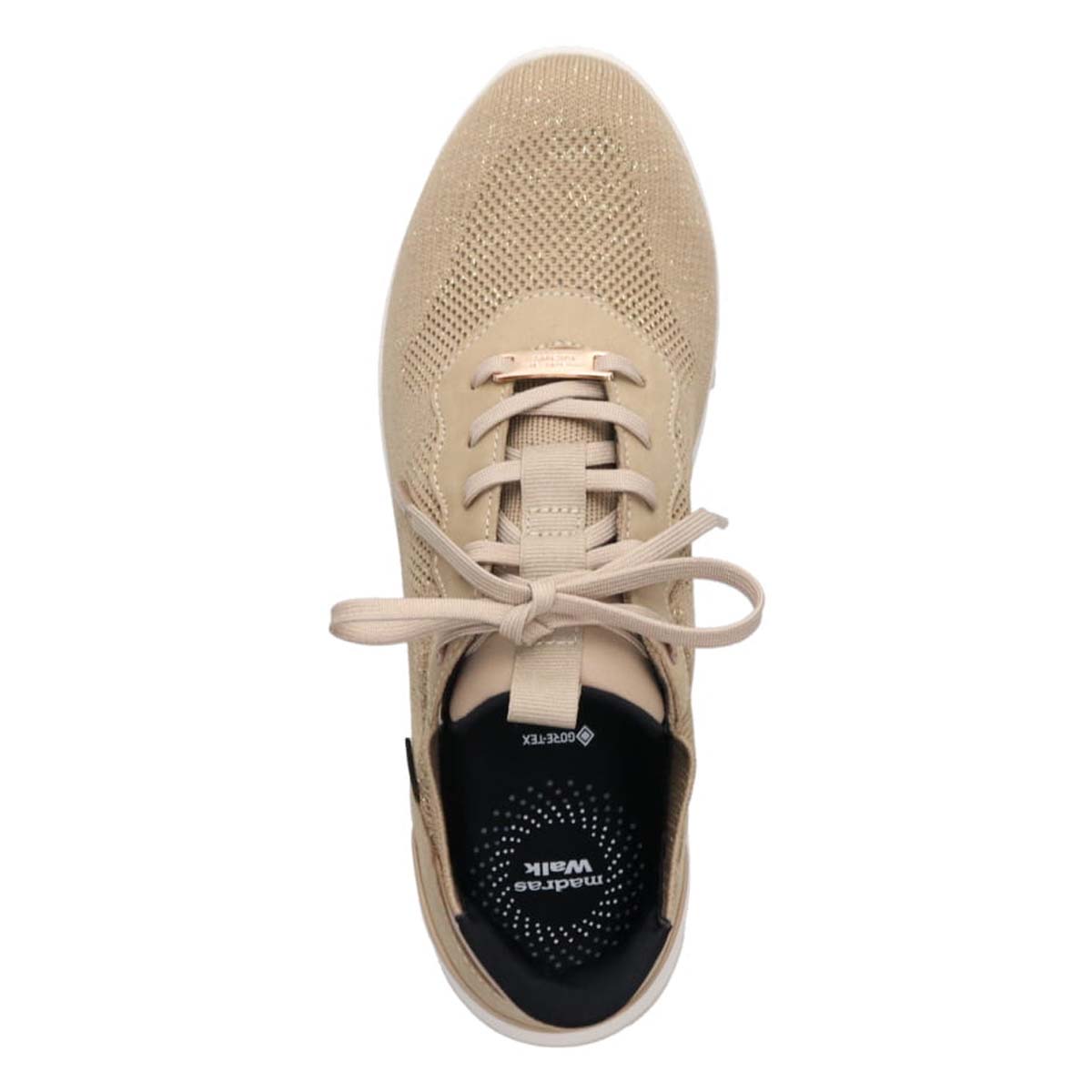 【GORE-TEX】 マドラスウォーク madras Walk カジュアルレースアップスニーカー  MWL1035 BEIGE 23.0