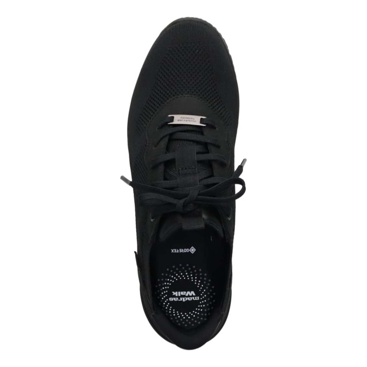【GORE-TEX】 マドラスウォーク madras Walk カジュアルレースアップスニーカー  MWL1035 BLACK 23.0