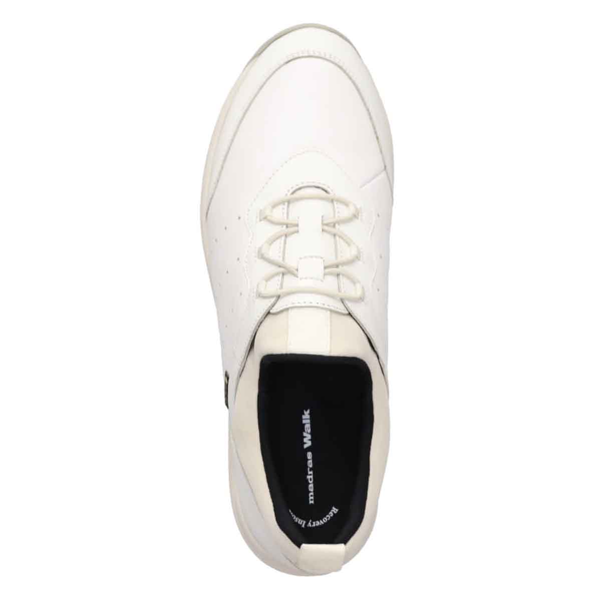 【GORE-TEX】マドラスウォーク madras Walk 「Recovery Shiatsu Insole」搭載で指圧効果により血行をよくする。　シープレザーローテクスニーカー   MWL1044R WHITE 23.0