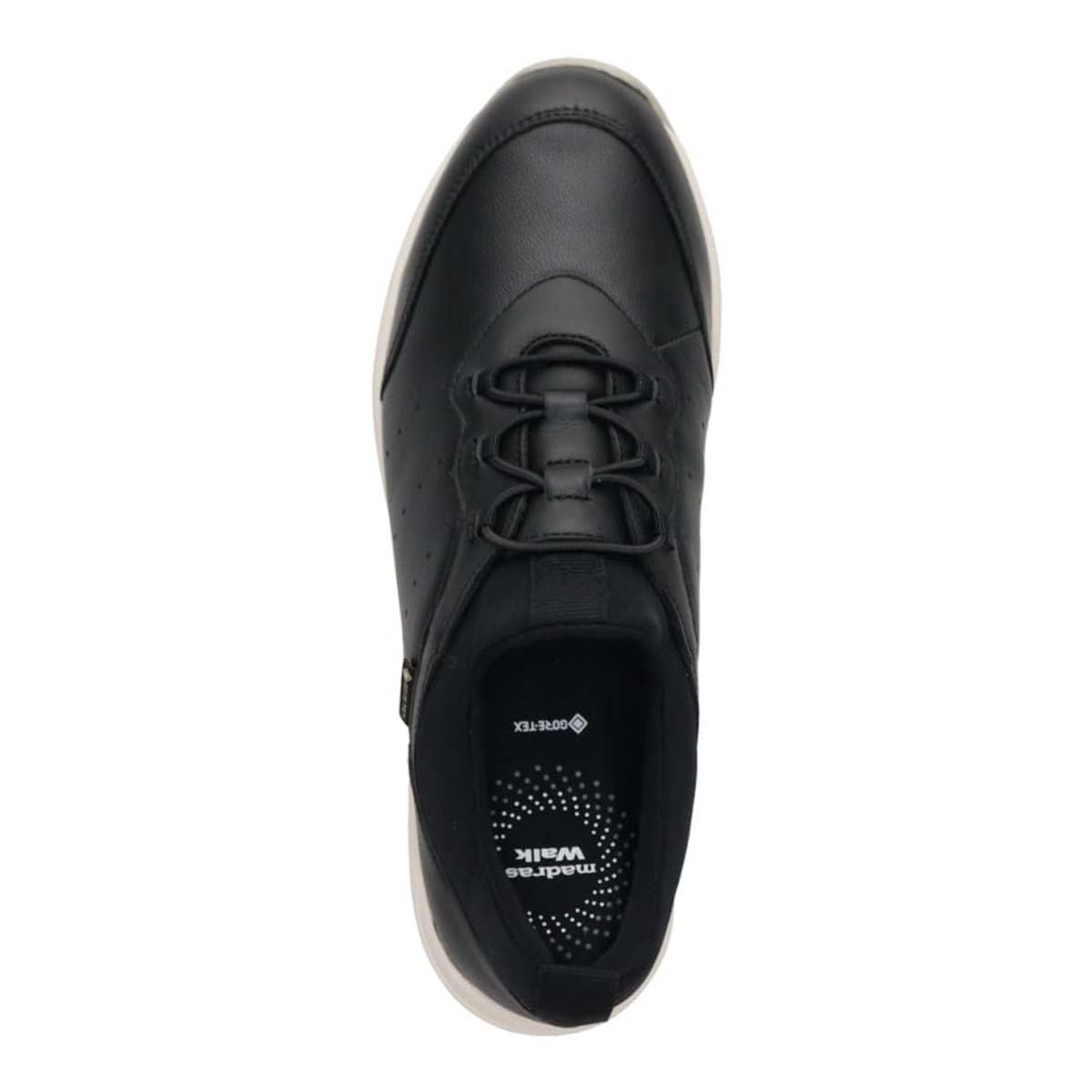 【GORE-TEX】 マドラスウォーク madras Walk 　スリッポンスニーカー   MWL1044 BLACK 23