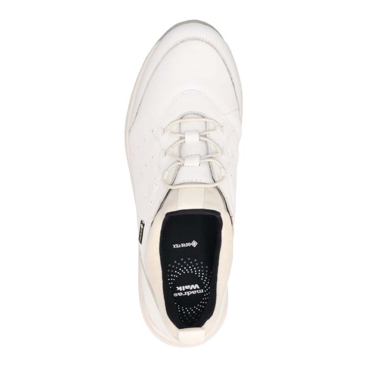 【GORE-TEX】 マドラスウォーク madras Walk 　スリッポンスニーカー   MWL1044 WHITE 23
