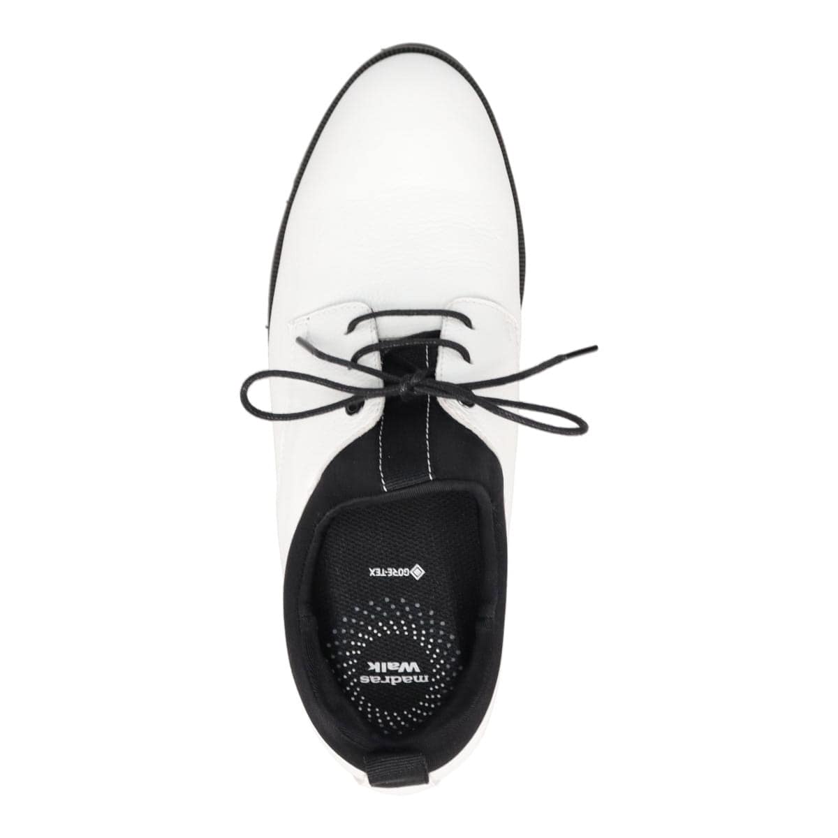 【GORE-TEX】 マドラスウォーク madras Walk　レザーシリーズ  GORE-TEXレザーレースアップシューズ　MWL1109 WHITE 23.0