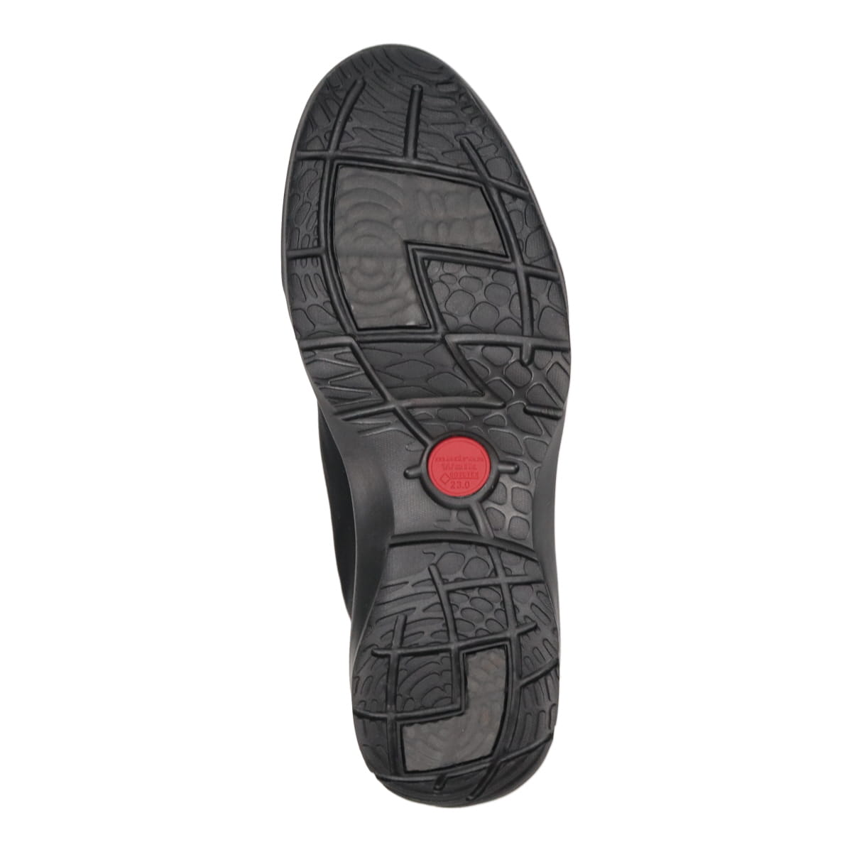 【GORE-TEX】マドラスウォーク madras Walk 「Recovery Shiatsu Insole」搭載で指圧効果により血行をよくする。　防水・透湿機能を兼ね備えたゴアテックス・ストレッチシューズ　MWL1201R BLACK 23.0