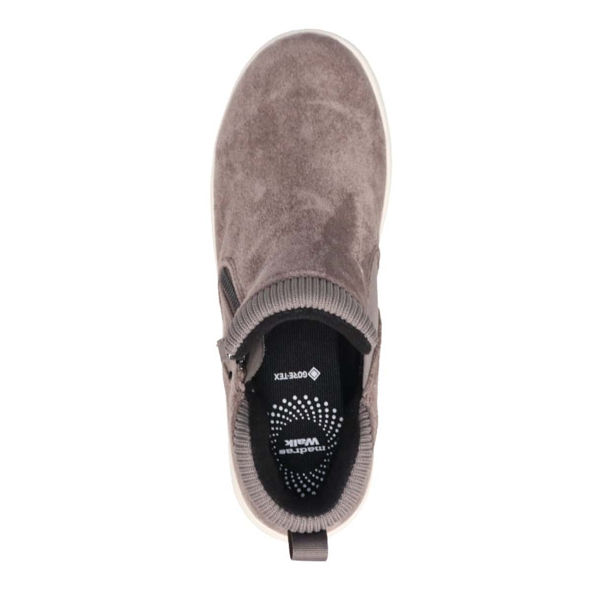 【GORE-TEX】マドラスウォーク madras Walk  外ジッパーリブ付きカジュアルブーツ  MWL2234 GRAY 23.0