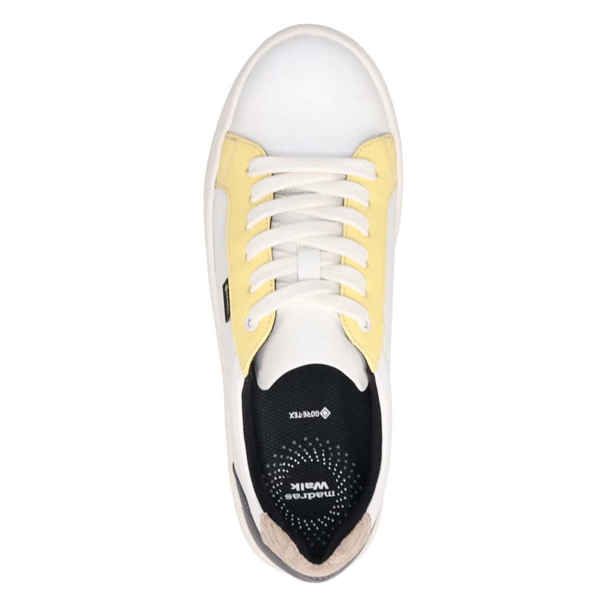 【GORE-TEX】 マドラスウォーク madras Walk　どんな服装にもとにかく合わせ易い♪ カジュアルの定番！コート系スニーカー  MWL9022V WHITE/C 23.0
