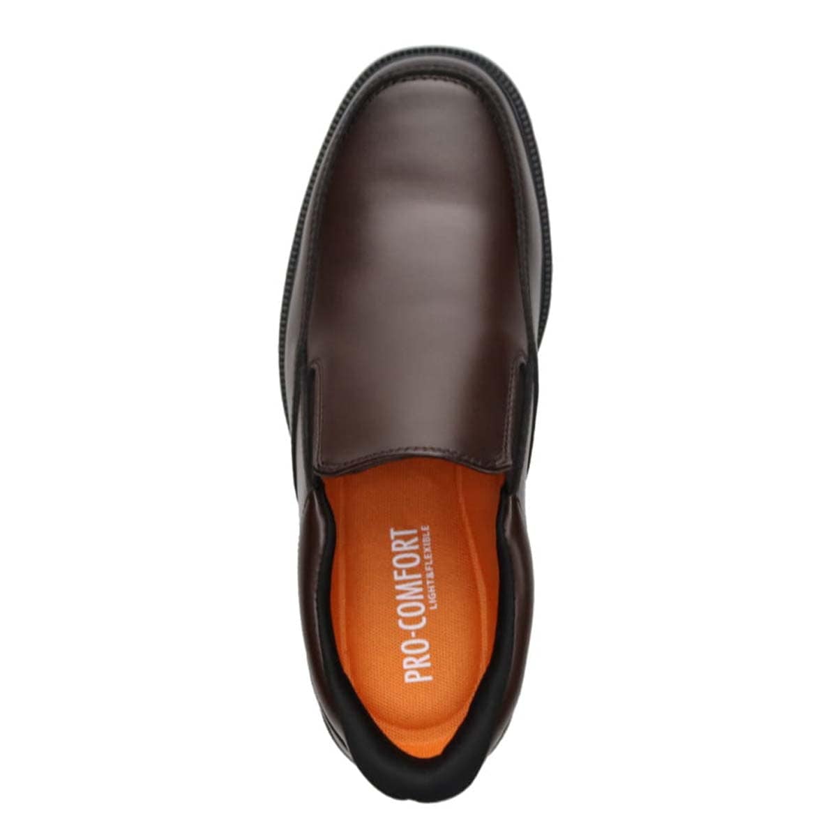 プロ コンフォート PRO-COMFORT Easy Wearing（簡単装着）ユーチップスリッポンビジネスシューズ　PC6011 BROWN 25.0
