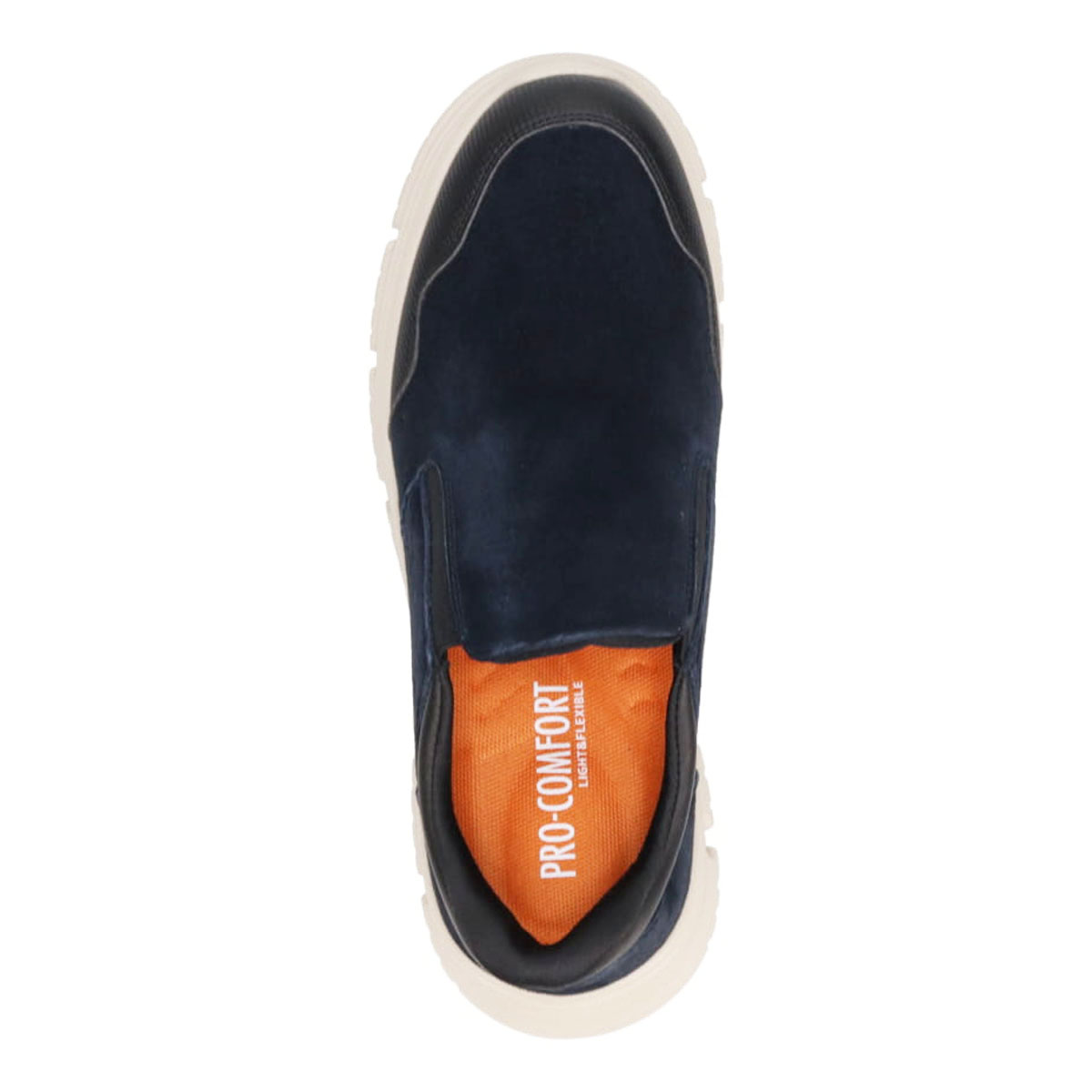 プロ コンフォート PRO-COMFORT クイックフィットレースアップカジュアルシューズ   PC6013 NAVY-SILK 25.0