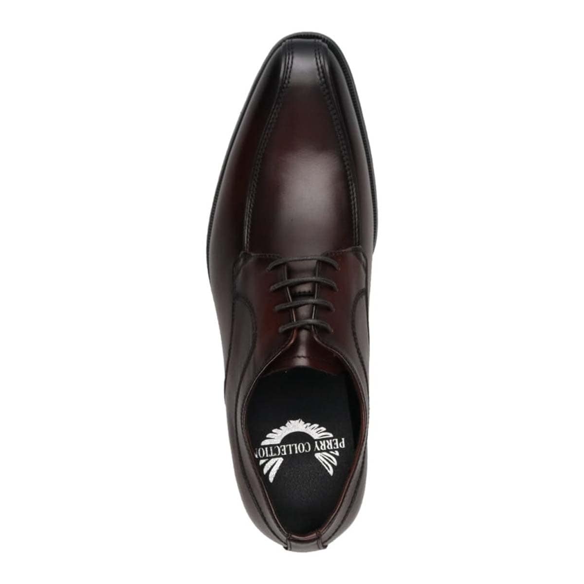 ペリーコレクション PERRY COLLECTION 外羽根スワールモカビジネスシューズ PR2060 D-BROWN 25.0