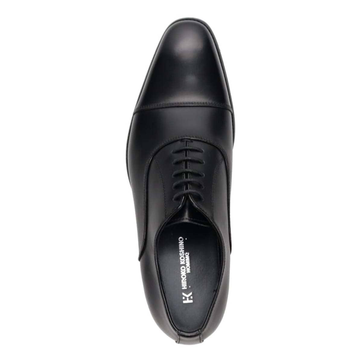 HIROKO KOSHINO HOMME  メンズ エレガント 内羽根ストレートチップ ドレスシューズ　SPHR5001 BLACK 25.0