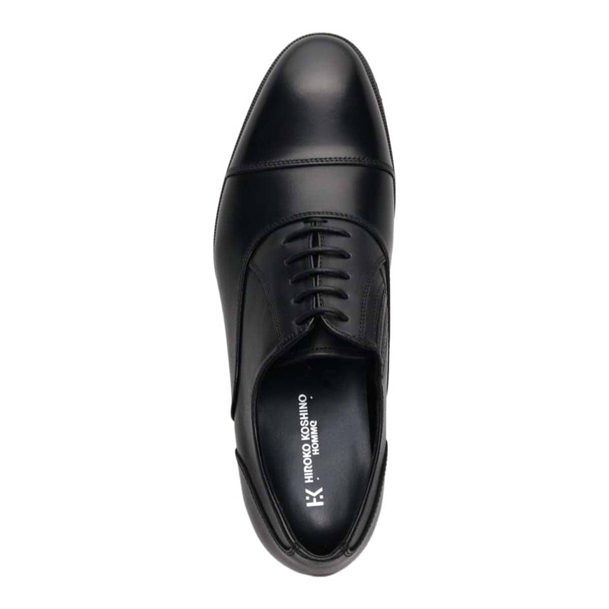 HIROKO KOSHINO HOMME  メンズ エレガント 内羽根ストレートチップドレスシューズ　SPHR5005 BLACK 25.0