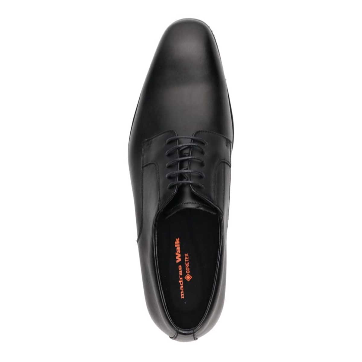 【GORE-TEX】マドラスウォーク madras Walk ゴアテックス 外羽根プレーントウビジネスシューズ　SPMW7801 BLACK 25.0