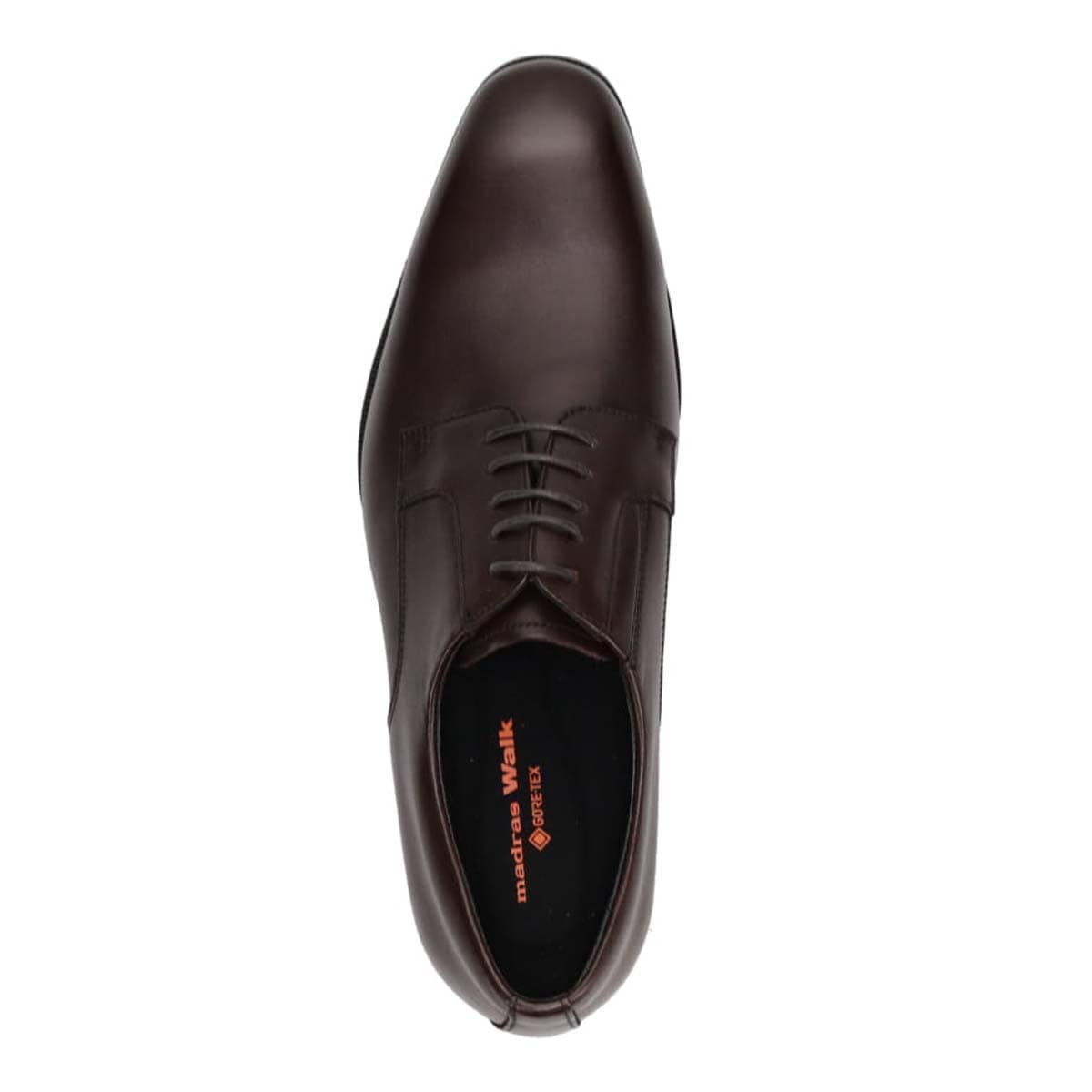 【GORE-TEX】マドラスウォーク madras Walk ゴアテックス 外羽根プレーントウビジネスシューズ　SPMW7801 D-BROWN 25.0