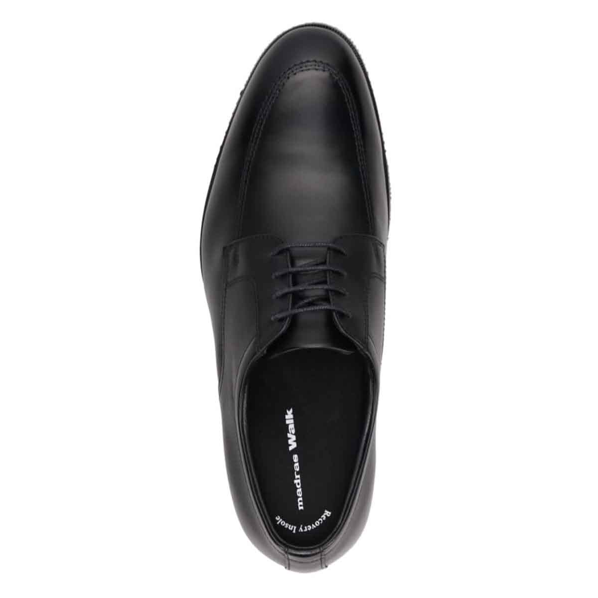 【GORE-TEX】マドラスウォーク madras Walk 「Recovery Shiatsu Insole」搭載で指圧効果により血行を115％促進。  ゴアテックス Uチップビジネスシューズ SPMW8001R BLACK 25.0