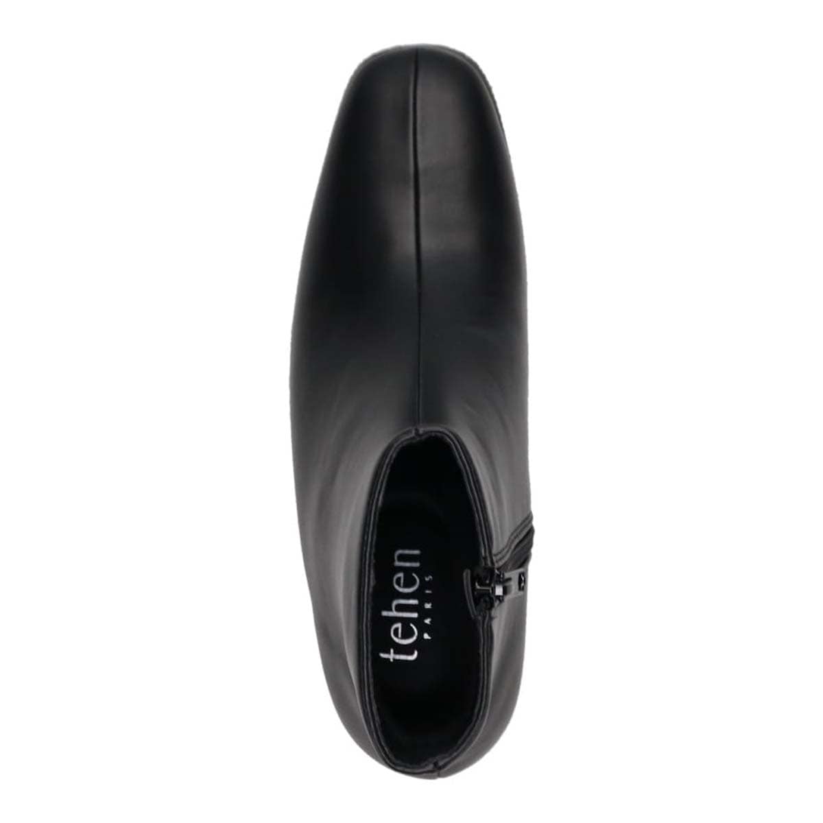 【撥水加工】テーン tehen すっきりキレイめ　ショートブーツ　TN1805 BLACK 23.0