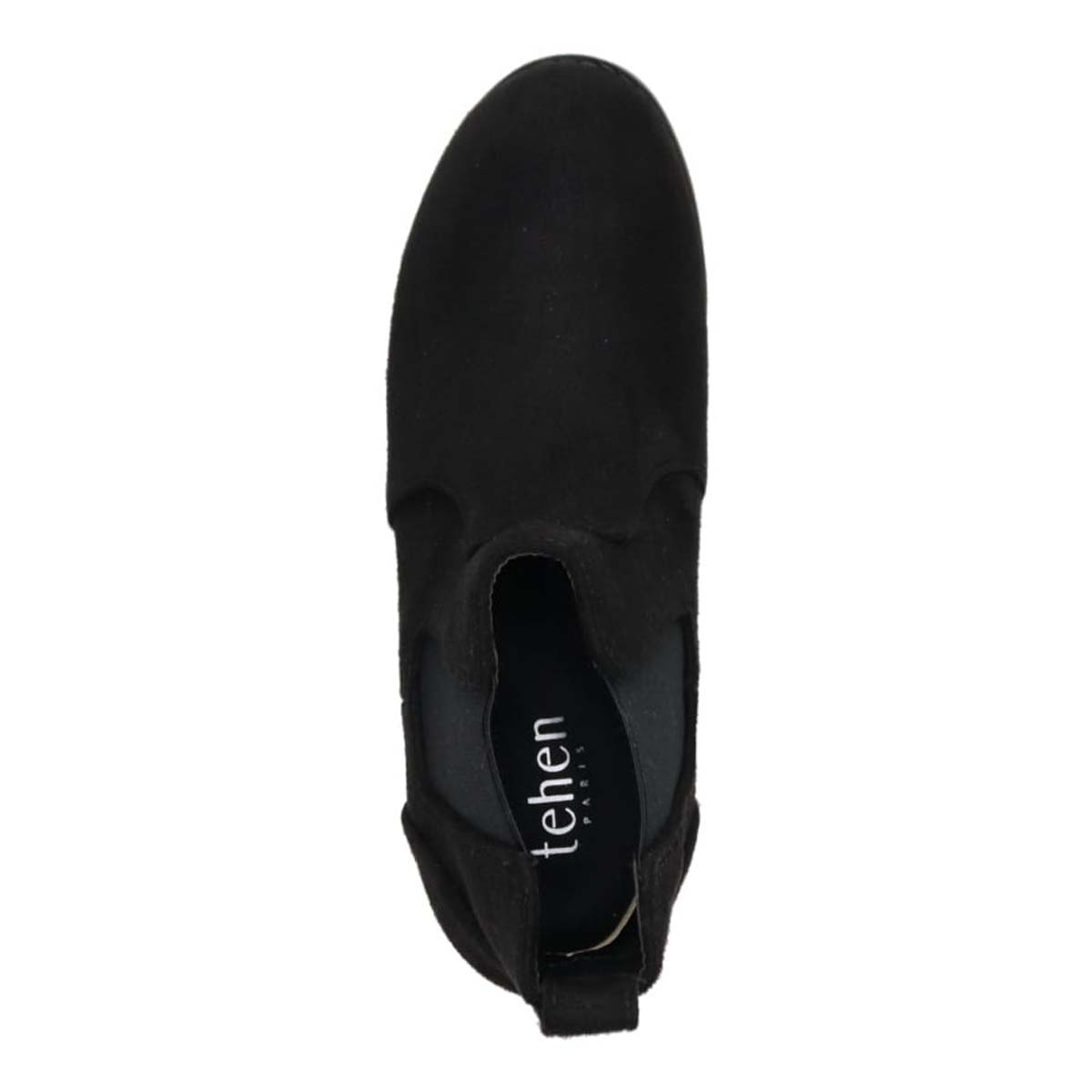 【防水仕様】テーン tehen オールウエザーサイドゴアショートブーツ　TN2301 BLACK-SILKY M