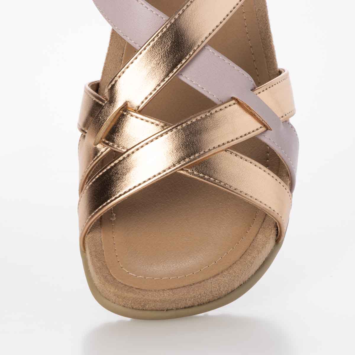 テーン tehen 夏の定番フットベッドフラットサンダル　TN5011 PINK M　(23.0～23.5)